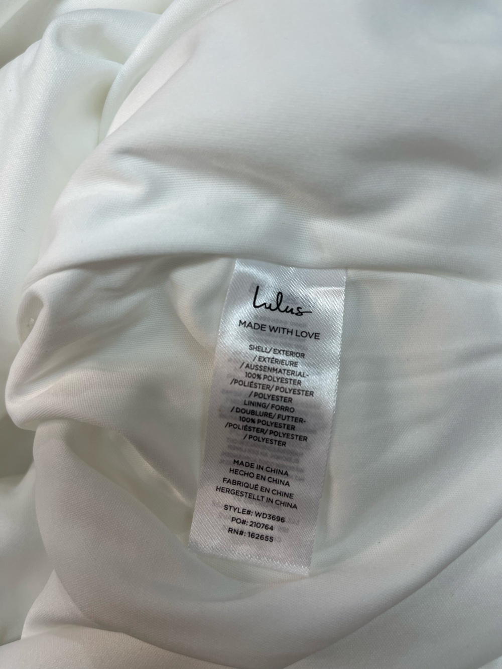 Lulus Gorgeous Mentality 3D Floral Strapless Midi Dress White - Picture 11 of 16